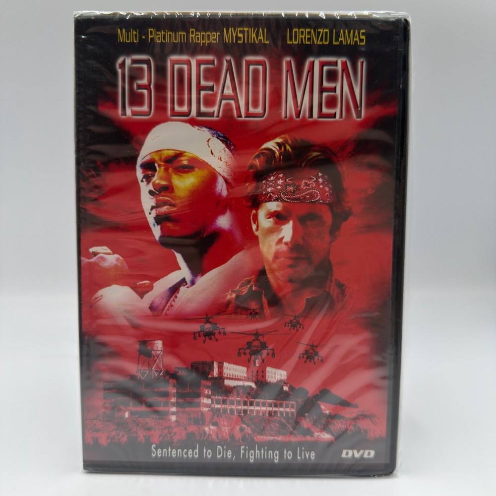 13 Dead Men DVD Mystikal Lorenzo Lamas Action Prison Break Movie New Sealed